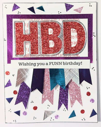 Stamps - FUNN Sentiments #01 - Happy Birthday